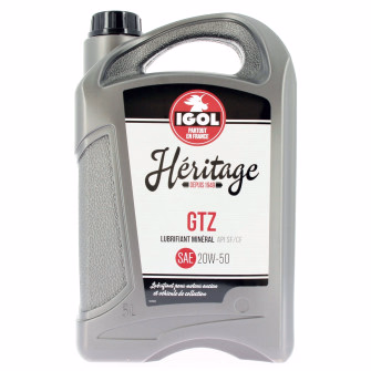 Huile IGOL heritage GTZ 20w-50 5L Minérale