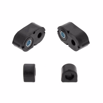 Kit silentbloc Palier (⌀16mm) + Entretoise courte (⌀12mm) pour Renault R4, R5, R6 2