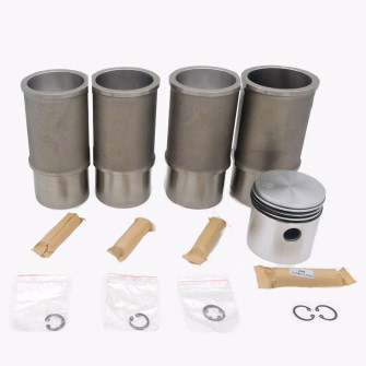 Ensemble chemises et pistons (Plats) ⌀78mm Citroën Traction 11cv, HY, DS19, ID19
