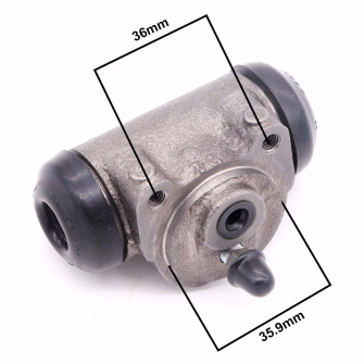 Cylindre de Roue arrière 25.4mm