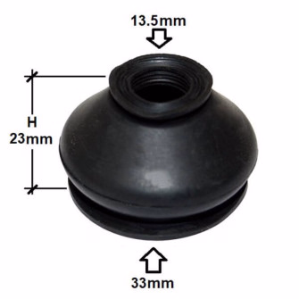 Soufflet de rotule de suspension Renault R4 Berline, Fourgonnette F4 F6, Rodéo