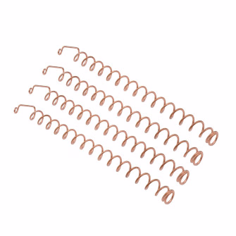 Jeu de 4 ressorts bougies cuivre pour Peugeot 203, 403, 404, J7