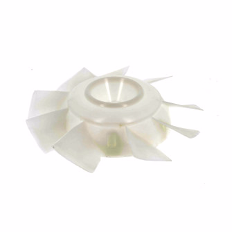Hélice (9 pales) de ventilateur blanche pour Citroën (Moteur 602cc) 2cv6, Ami 8, Dyane 6, Méhari